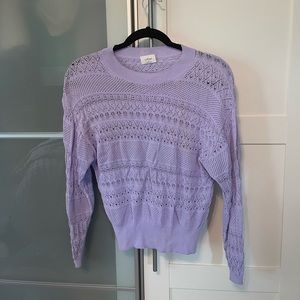 Aritzia lightweight knit sweater